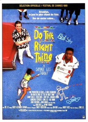 Do The Right Thing Wooden Framed Poster