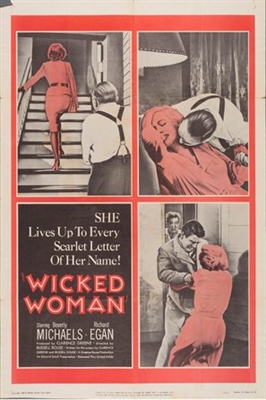 Wicked Woman Metal Framed Poster