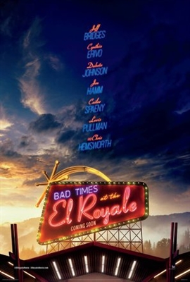 Bad Times at the El Royale Poster with Hanger