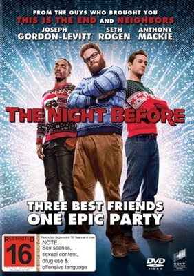 The Night Before Poster with Hanger