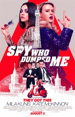 The Spy Who Dumped Me Stickers 1568959