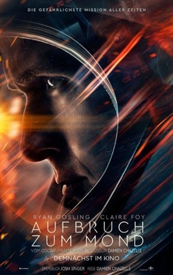 First Man Poster with Hanger