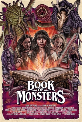 Book of Monsters Canvas Poster