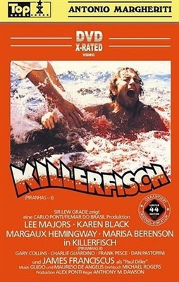 Killer Fish Metal Framed Poster
