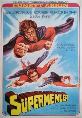 Süpermenler Canvas Poster