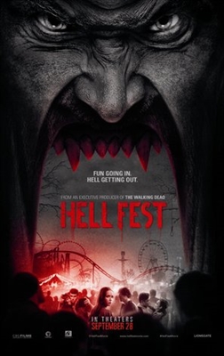 Hell Fest Metal Framed Poster