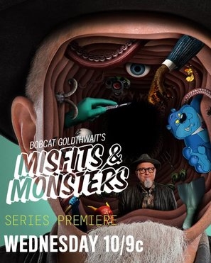 Bobcat Goldthwait's Misfits &amp; Monsters Poster with Hanger
