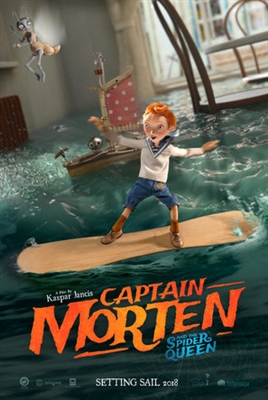 Captain Morten and the Spider Queen kids t-shirt