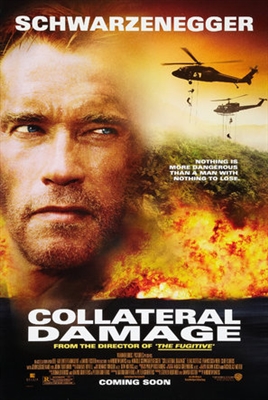 Collateral Damage Wooden Framed Poster