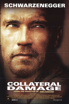Collateral Damage Wooden Framed Poster