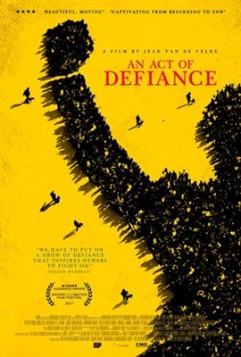An Act of Defiance  Wooden Framed Poster