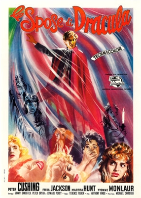 The Brides of Dracula Canvas Poster