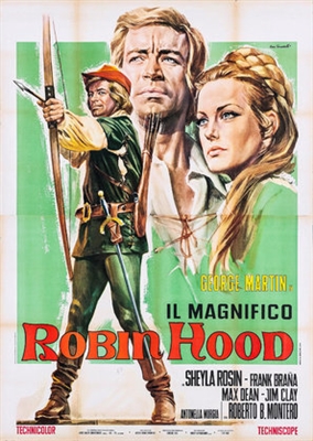 Il magnifico Robin Hood Wood Print
