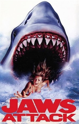 La notte degli squali Metal Framed Poster