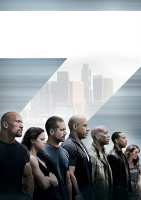 Furious 7 Poster with Hanger