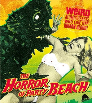 The Horror of Party Beach pillow