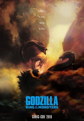 Godzilla: King of the monsters Metal Framed Poster
