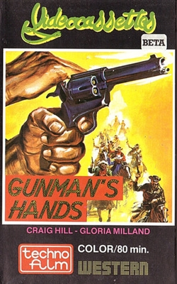 Ocaso de un pistolero Canvas Poster
