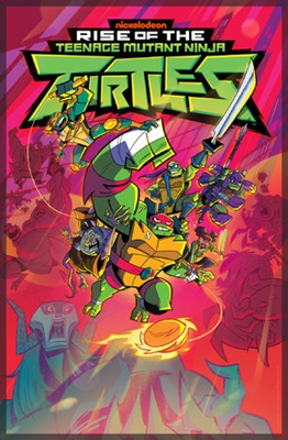 Rise of the Teenage Mutant Ninja Turtles Metal Framed Poster