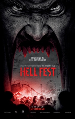 Hell Fest Wooden Framed Poster