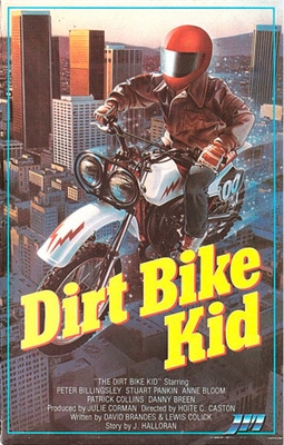 The Dirt Bike Kid Wood Print