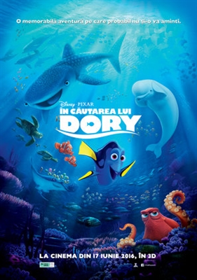 Finding Dory Canvas Poster