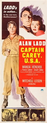 Captain Carey, U.S.A. Poster with Hanger