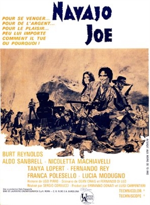 Navajo Joe Poster with Hanger
