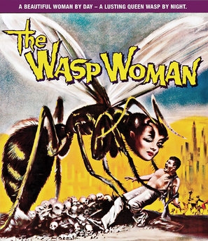 The Wasp Woman pillow