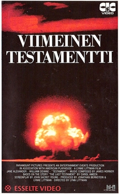 Testament Canvas Poster