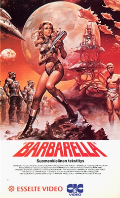 Barbarella Canvas Poster
