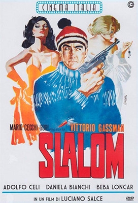 Slalom Canvas Poster