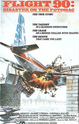 Flight 90: Disaster on the Potomac Wooden Framed Poster