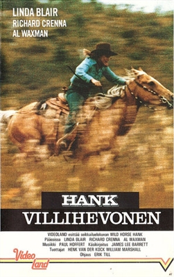 Wild Horse Hank Wood Print