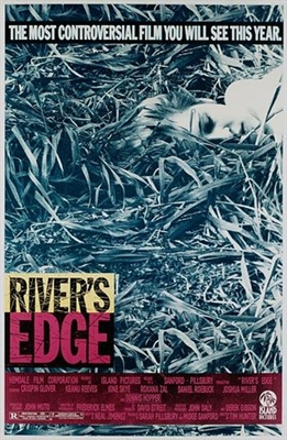 River's Edge Poster with Hanger
