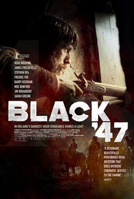 Black 47 Wooden Framed Poster