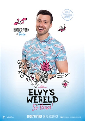 Elvy's Wereld So Ibiza! Canvas Poster