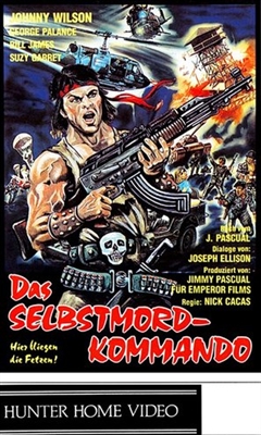 Deadly Commando Canvas Poster