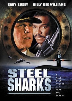 Steel Sharks Wooden Framed Poster