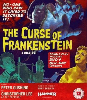 The Curse of Frankenstein pillow