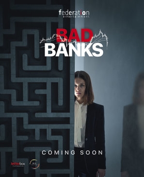 Bad Banks Poster with Hanger