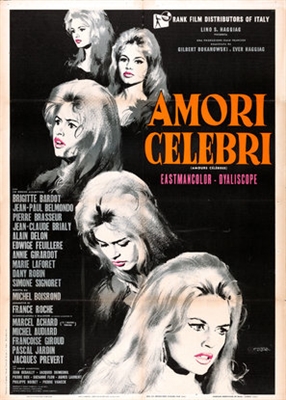Amours célèbres Poster with Hanger