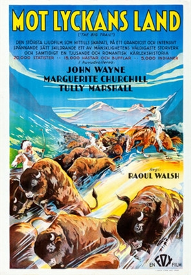 The Big Trail Metal Framed Poster