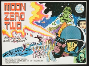 Moon Zero Two Wooden Framed Poster