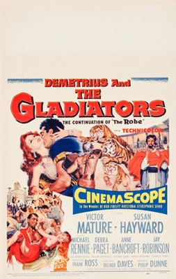 Demetrius and the Gladiators Canvas Poster