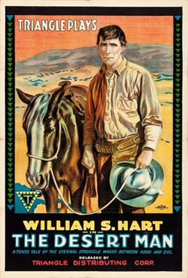The Desert Man Canvas Poster