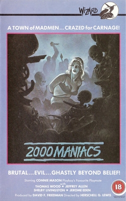 Two Thousand Maniacs! Poster with Hanger
