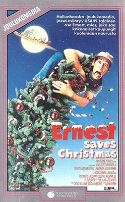 Ernest Saves Christmas pillow