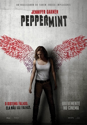 Peppermint Metal Framed Poster