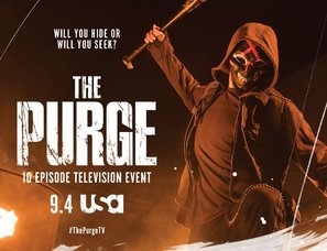 The Purge Metal Framed Poster